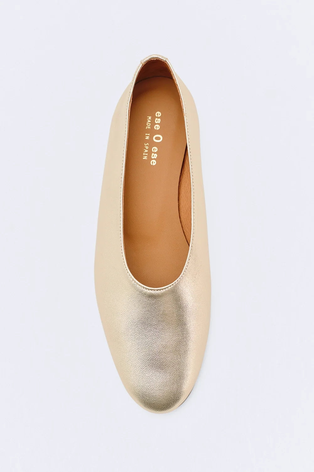 GOLD BALLET FLAT
