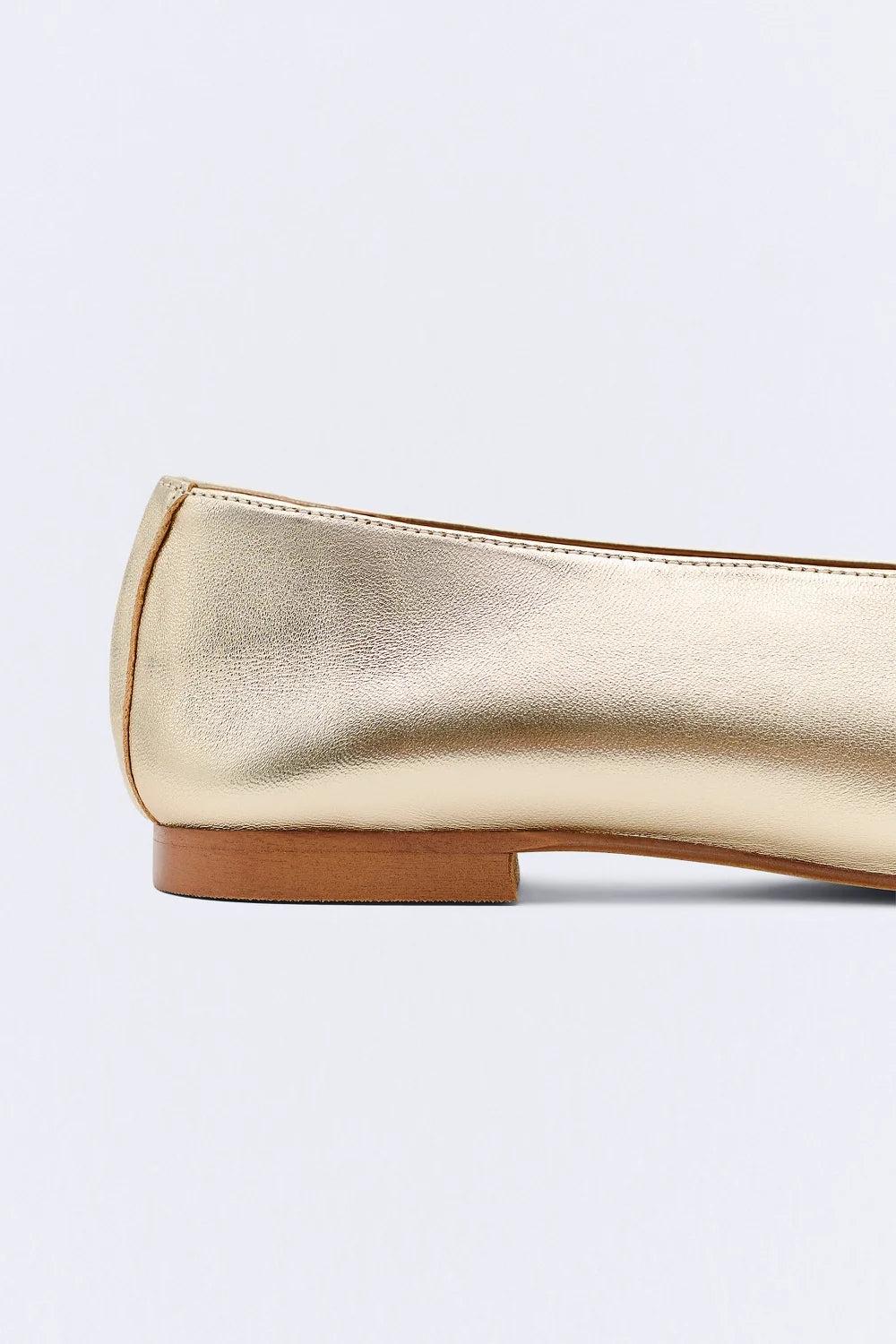 GOLD BALLET FLAT