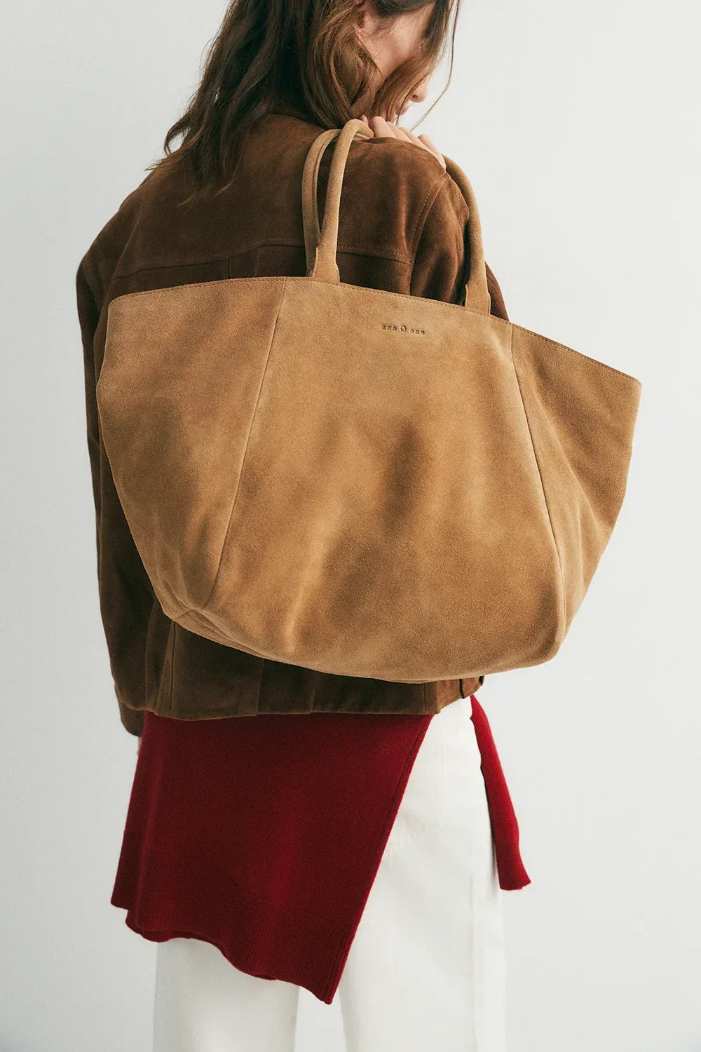 BOLSO CAPAZO SUEDE