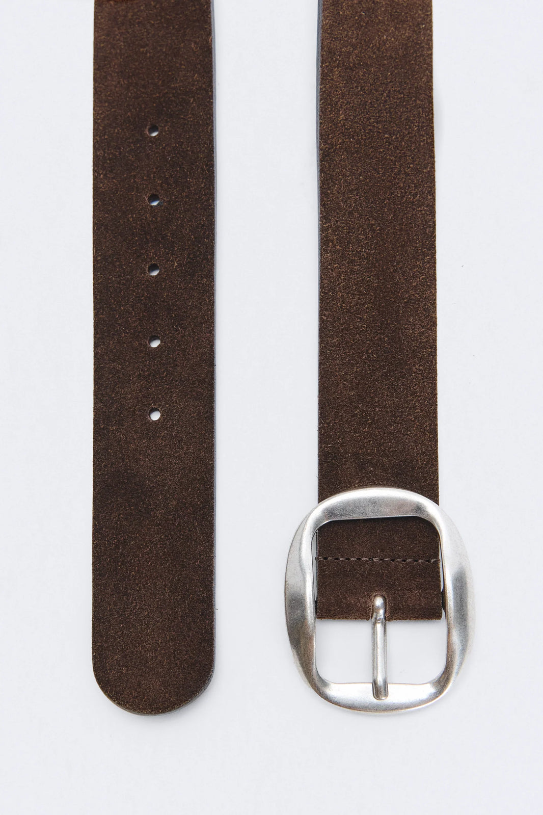 CINTURÓN OVAL SUEDE