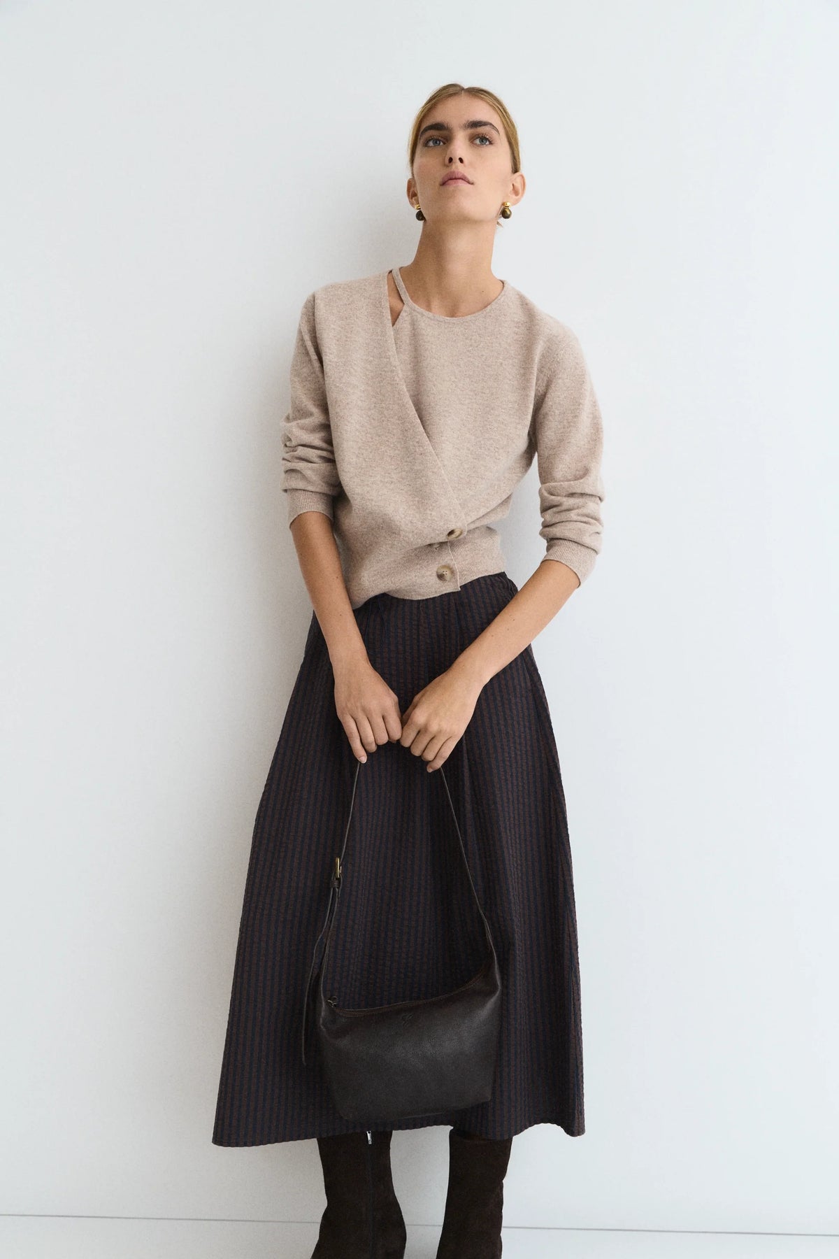 SPORTY STRIPES SKIRT