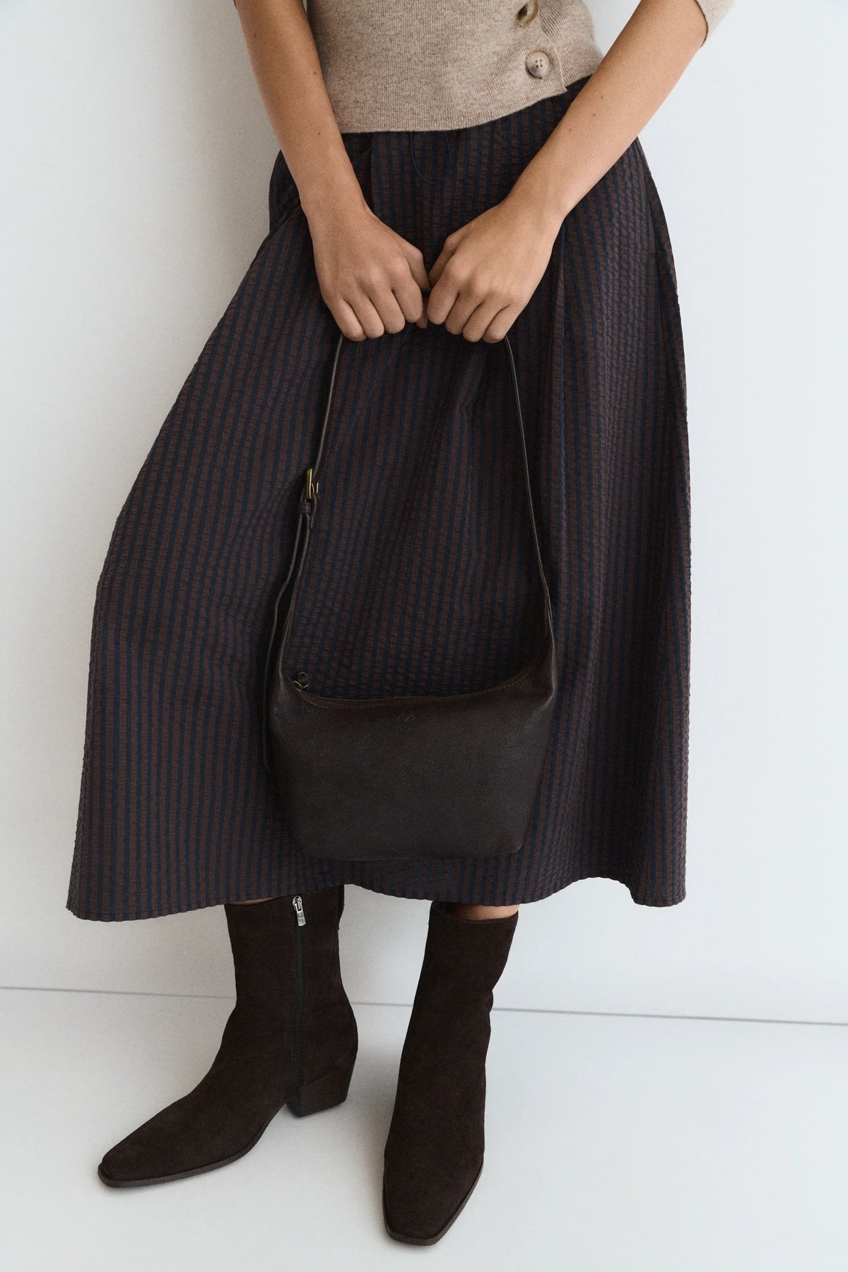SPORTY STRIPES SKIRT