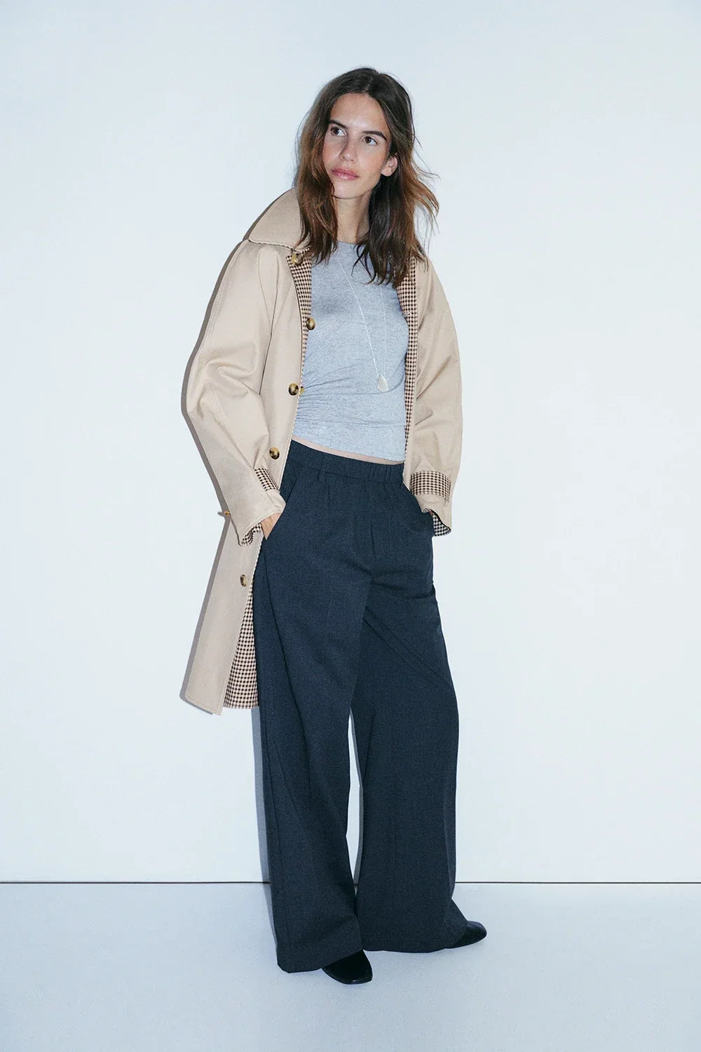 BERKELEY REVERSIBLE TRENCH COAT