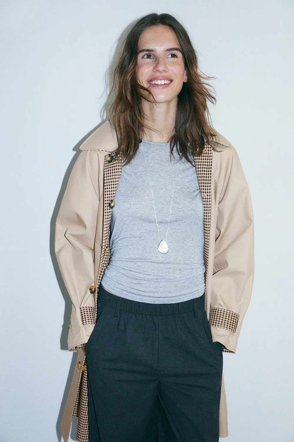 BERKELEY REVERSIBLE TRENCH COAT
