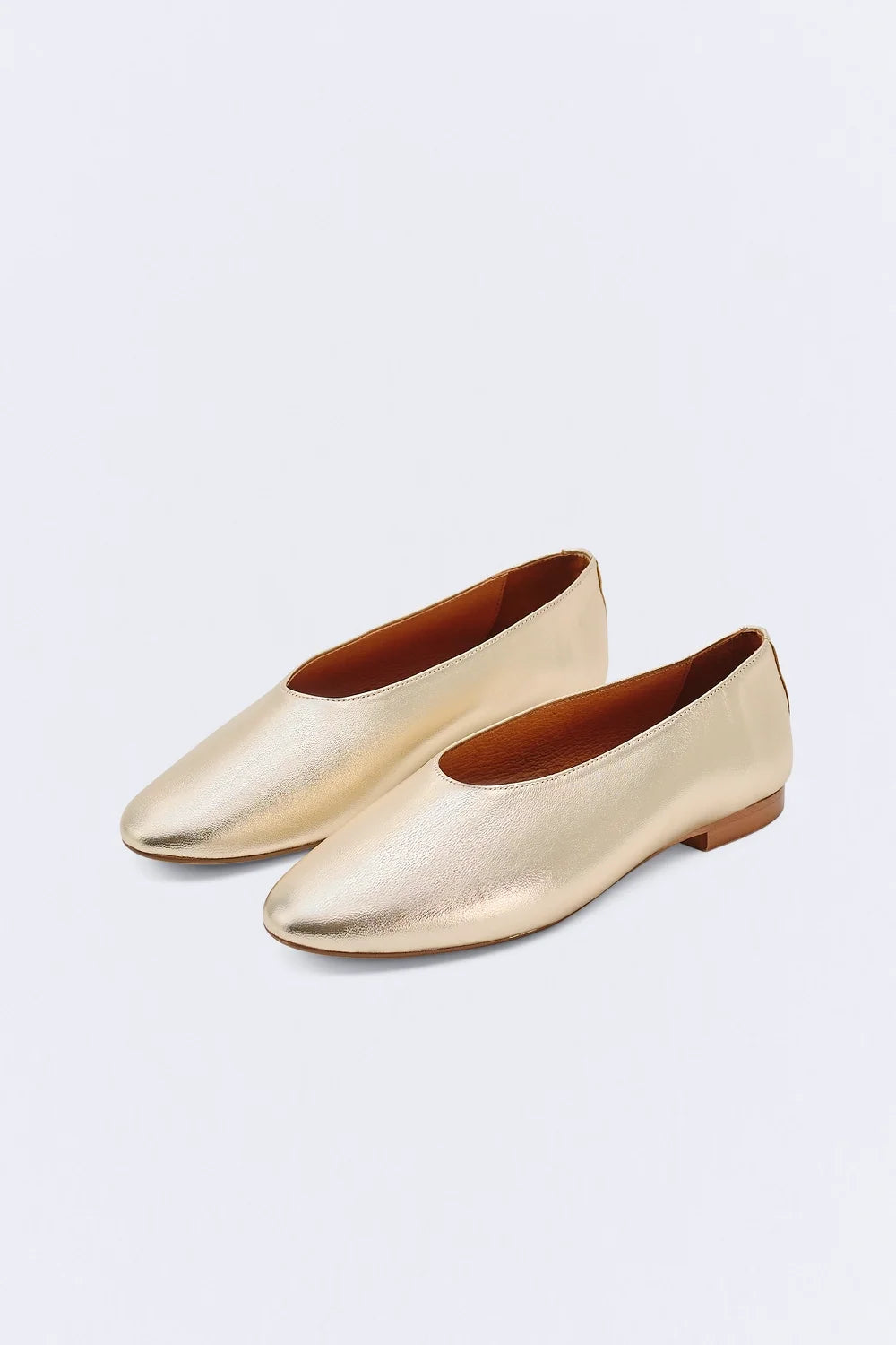 GOLD BALLET FLAT