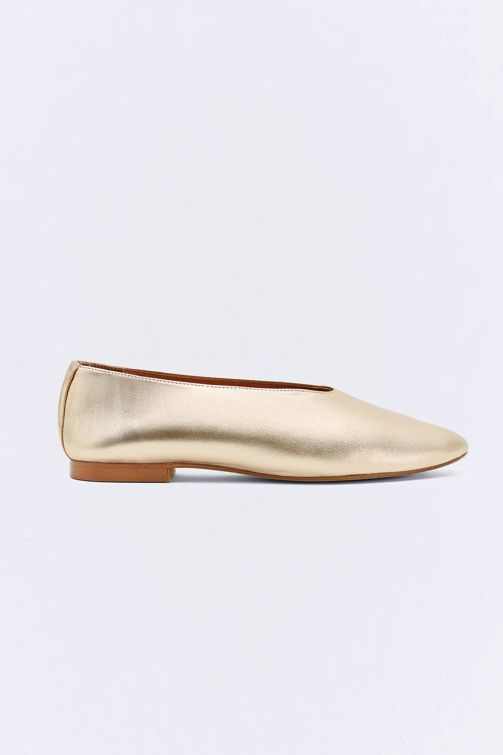 GOLD BALLET FLAT