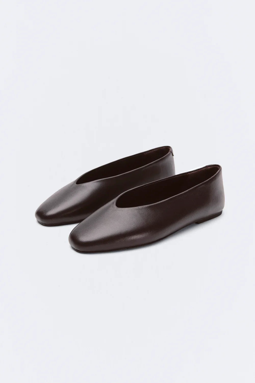LEATHER BALLET FLAT