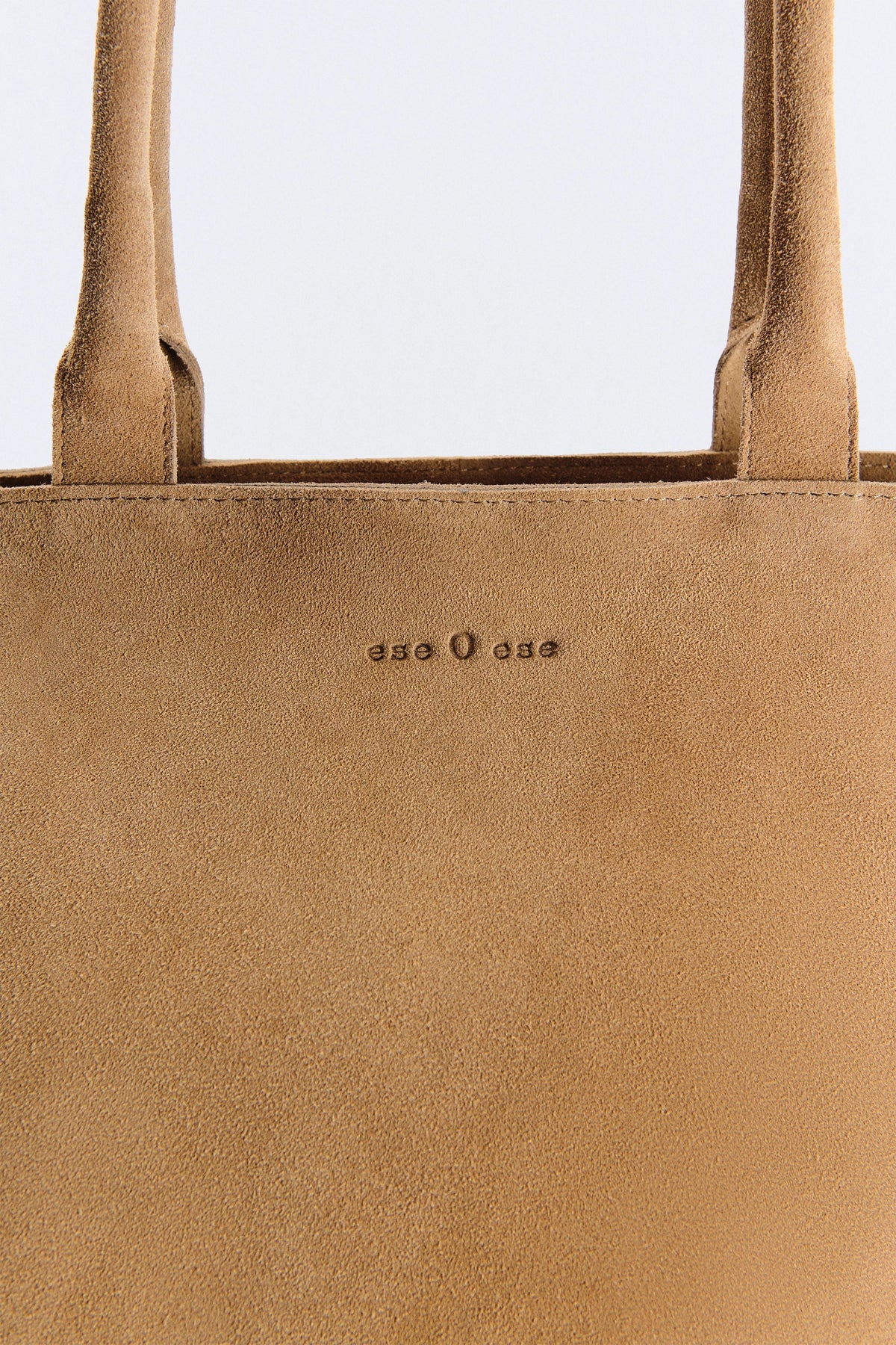 SUEDE BASKET BAG