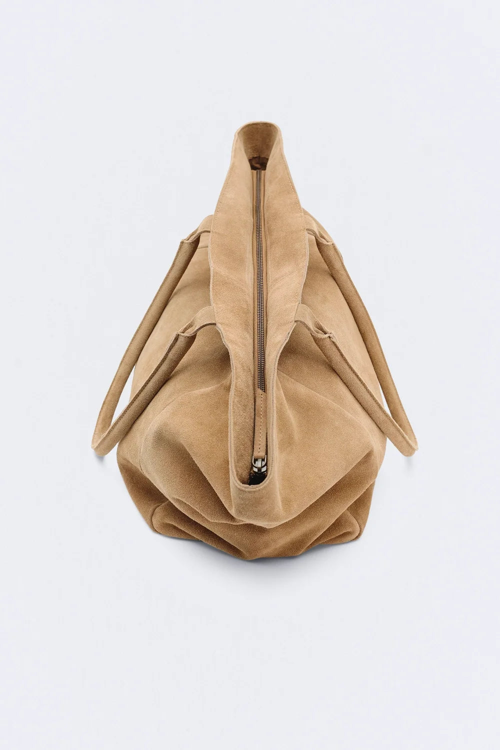SUEDE BASKET BAG