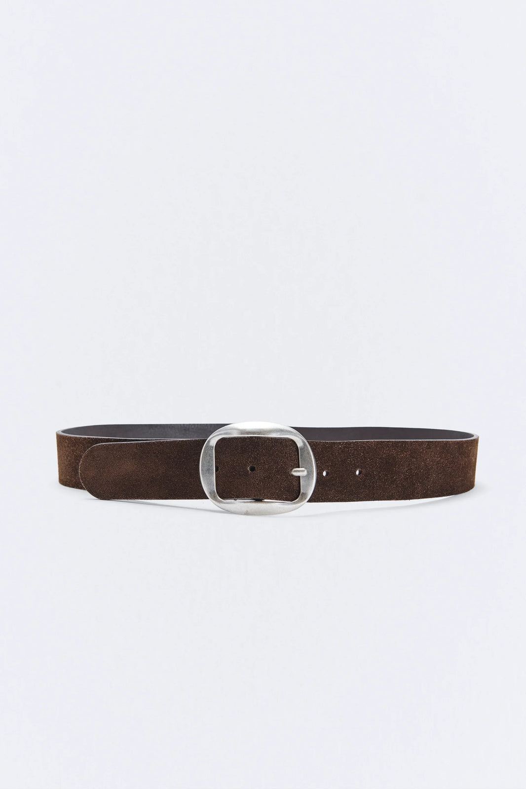 CINTURÓN OVAL SUEDE