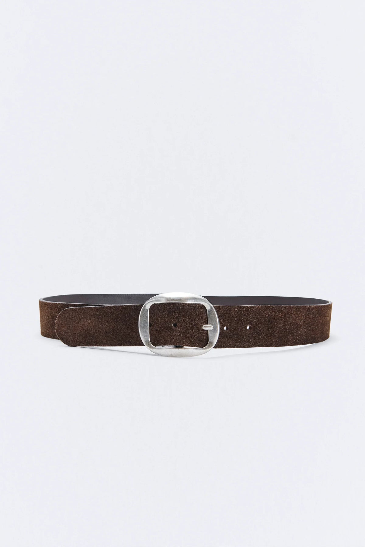 OVAL SUEDE BELT
