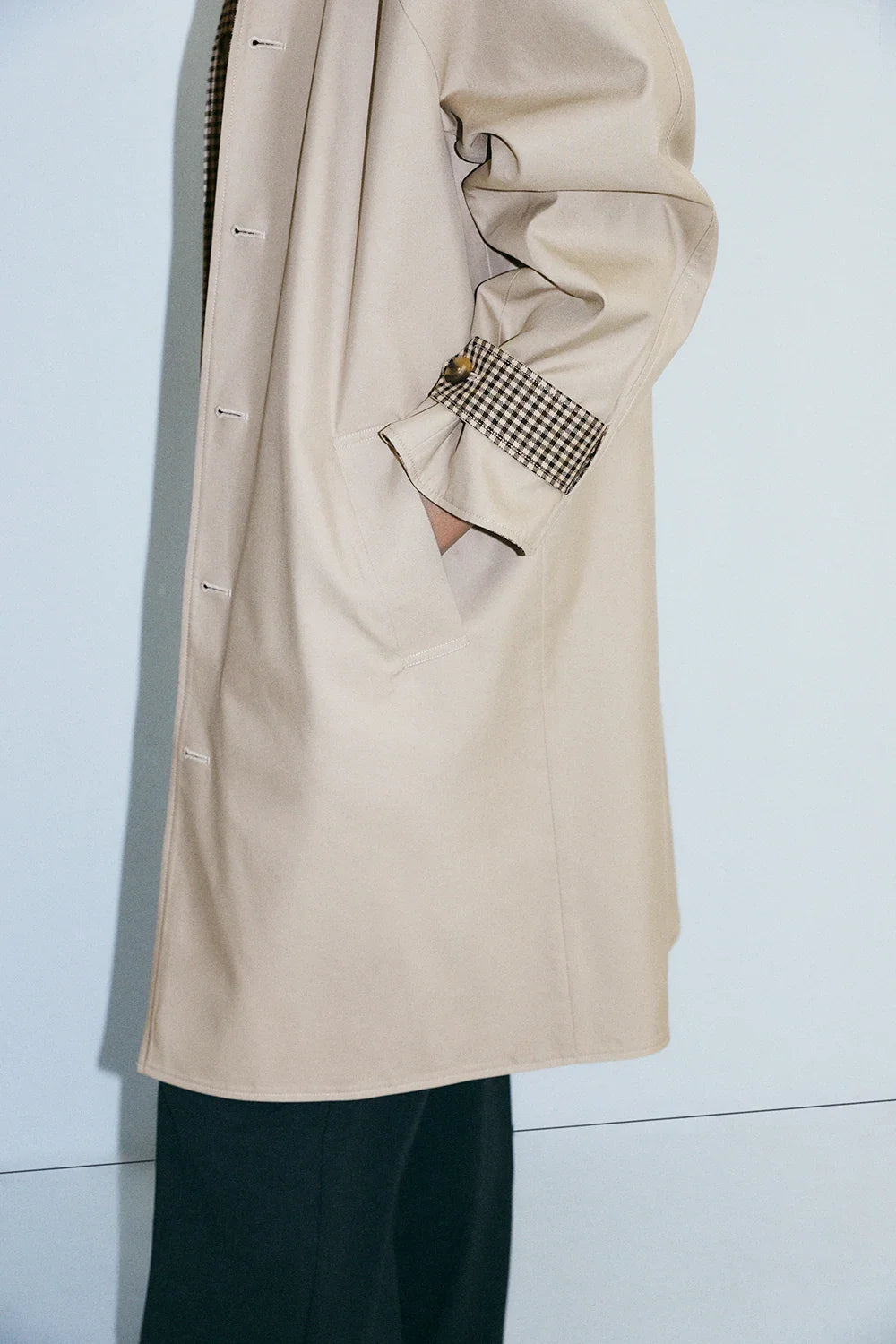 BERKELEY REVERSIBLE TRENCH COAT
