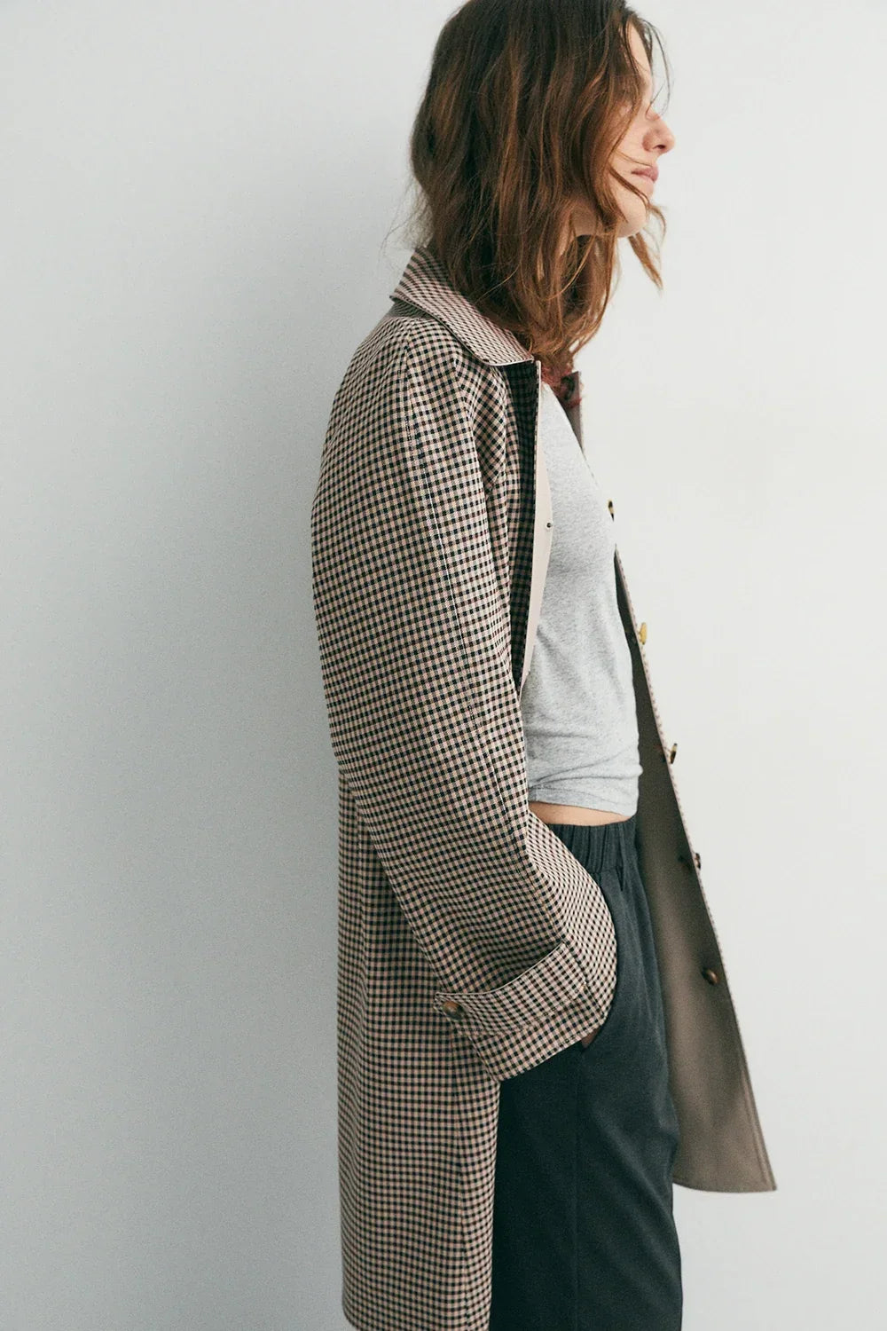 BERKELEY REVERSIBLE TRENCH COAT