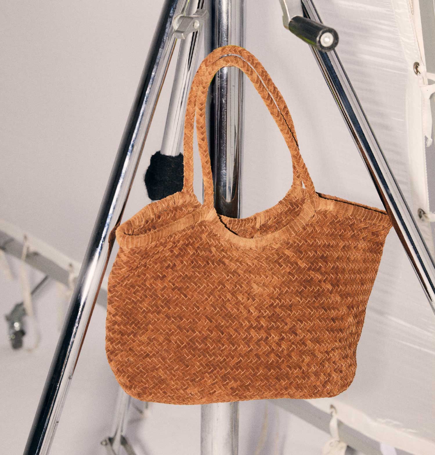 Emily & Noah KIARA - Bolso Shopping - White/crema