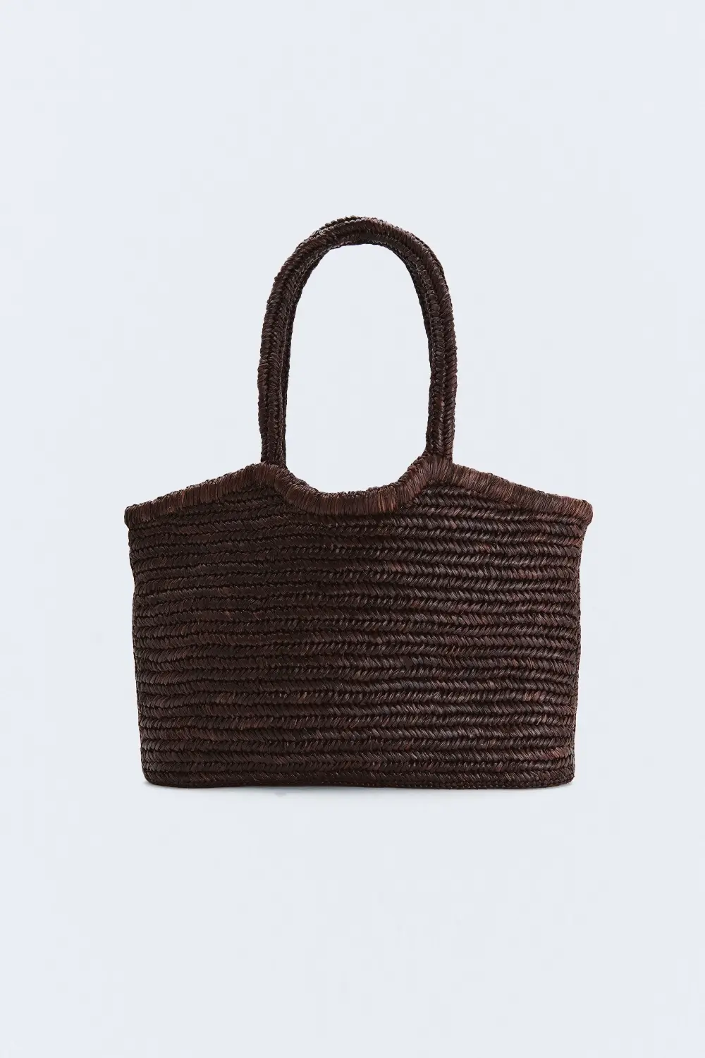 Capazo Rafia bolso capazo marrón chocolate Sienna Rafia | eseOese