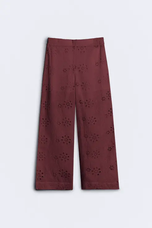 Light Grey Lombok Songket Vneck Pants Set