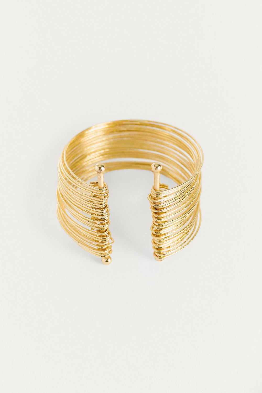 Bracelet Métal Doré Dolce Vita Vintage Des Années 1990 - Occasion